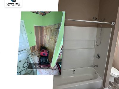 Before and After Bathroom Remodeling
