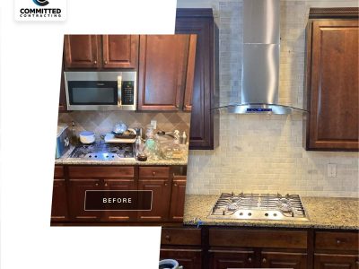 Before and After Kitchen Remodeling